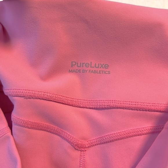 ⭐️Fabletics,Oasis PureLuxe High-Waisted Capri Petal Pink,Sold-Out On-Line, SOFT - Picture 7 of 10